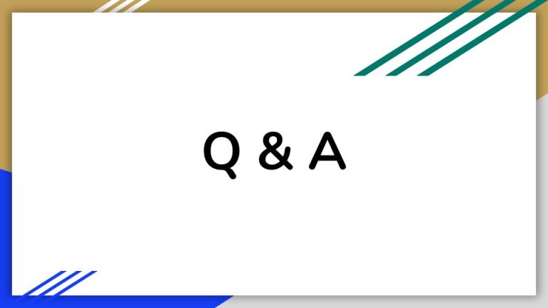 Q&A時間